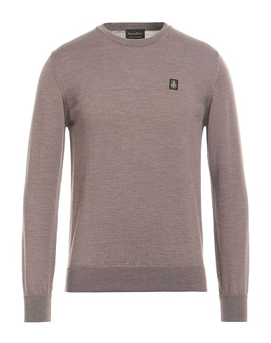 REFRIGIWEAR Pullover Khaki 100% Wolle