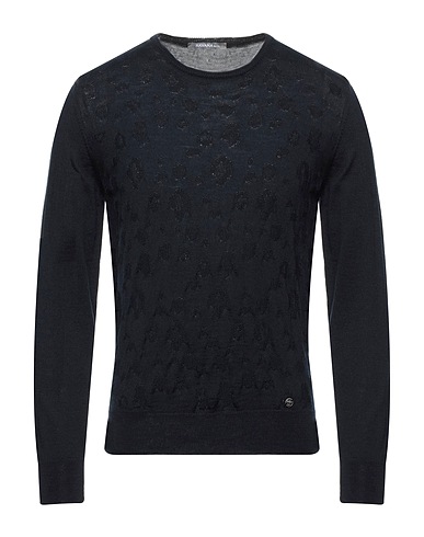 HAVANA & CO. Jumper Midnight blue 50% Merino Wool, 50% Dralon®