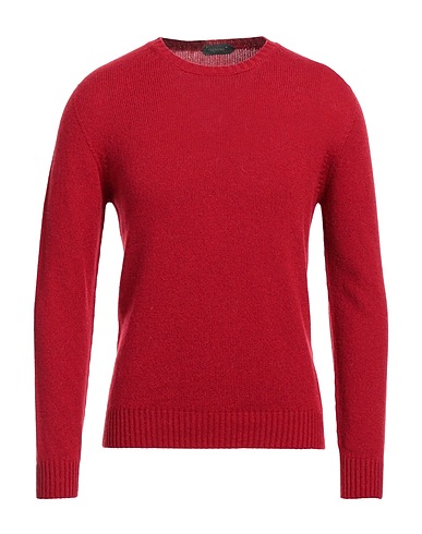 ZANONE Sweater Burgundy 70% Alpaca wool, 30% Polyamide