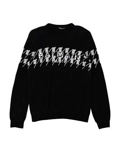 BALMAIN Jumper Black 70% Viscose, 30% Cotton