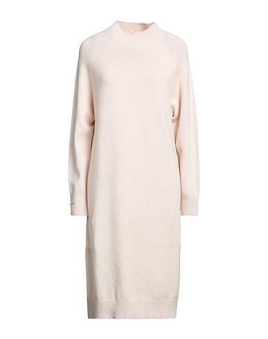 PESERICO Kurzes Kleid Beige 70% Schurwolle, 20% Seide, 10% Kaschmir