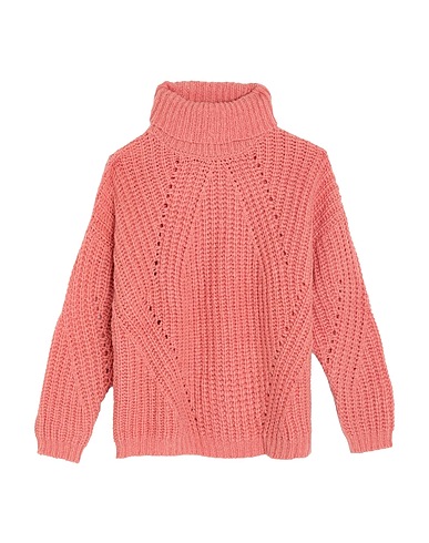 PESERICO Rollkragenpullover Lachs 46% Alpakawolle, 34% Polyamid, 20% Schurwolle