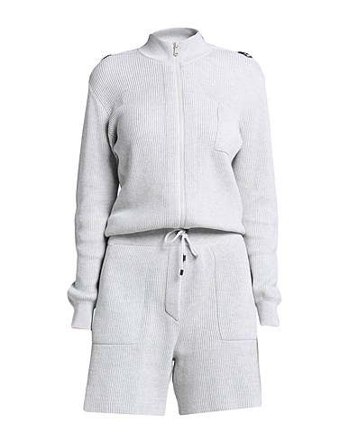 BRUNELLO CUCINELLI Jumpsuits and Dungarees Light grey 100% Cotton