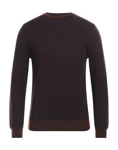 MASQ Jumper Brown 100% Merino Wool