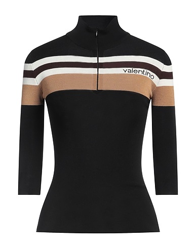 VALENTINO GARAVANI Dolcevita Nero 100% Lana Vergine, Poliestere