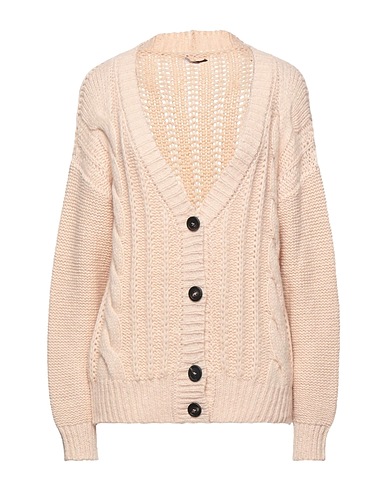 PESERICO Cardigan Beige 46% Alpaca wool, 34% Polyamide, 20% Virgin Wool