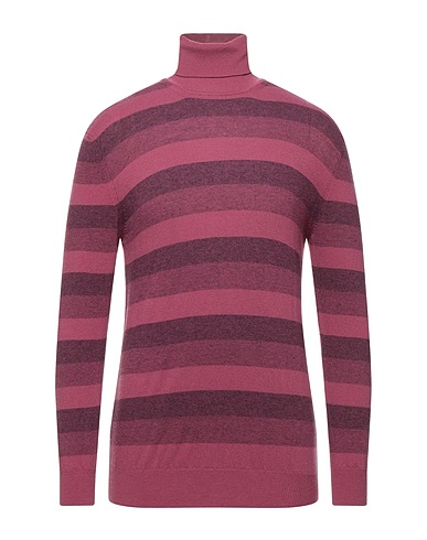 CASHMERE COMPANY Polo neck Mauve 80% Wool, 20% Cashmere