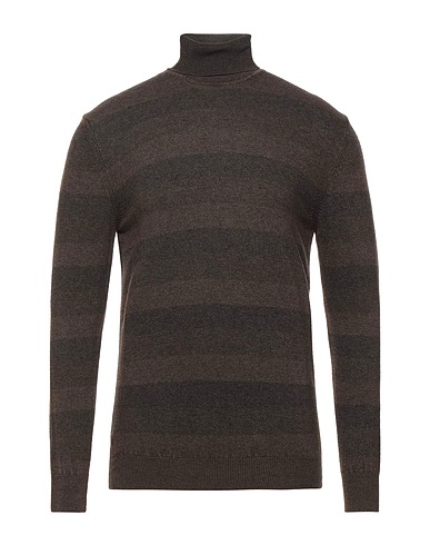 CASHMERE COMPANY Turtleneck Khaki 80% Wool, 20% Cashmere