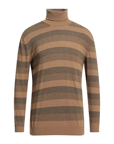 CASHMERE COMPANY Turtleneck Camel 80% Wool, 20% Cashmere