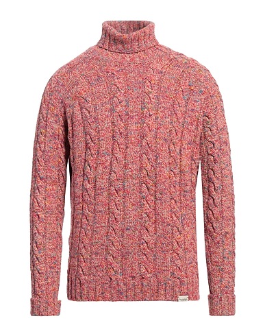 BROOKSFIELD Rollkragenpullover Rot 50% Gewebefasern, 24% Baumwolle, 24% Wolle, 2% Kaschmir