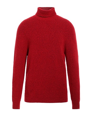 JEORDIE'S Turtleneck Red 77% Merino Wool, 22% Polyamide, 1% Elastane