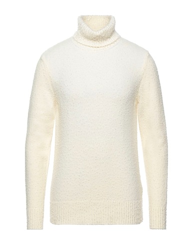 GIANNI RAFFAELLI Polo neck Ivory 80% Wool, 20% Polyamide