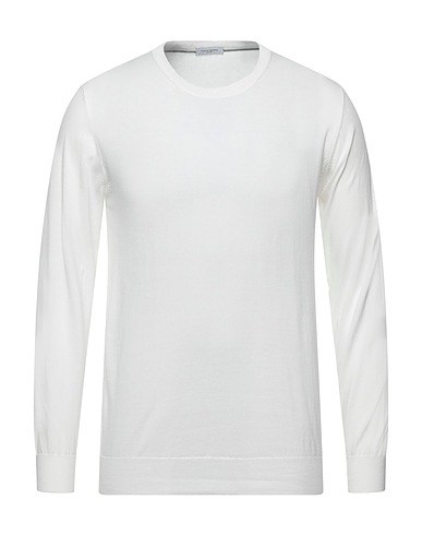 PAOLO PECORA Jumper White 100% Cotton