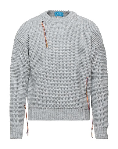 3DICI Pullover Grigio chiaro 60% Acrilico, 30% Lana, 5% Viscosa, 5% Lana di alpaca
