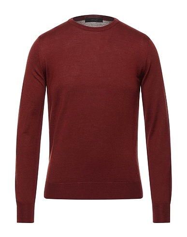 VNECK Pullover Ruggine 50% Lana, 50% Poliacrilico, Poliestere, Poliuretano