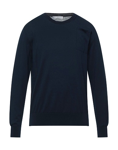 GREY DANIELE ALESSANDRINI Sweater Midnight blue 100% Cotton