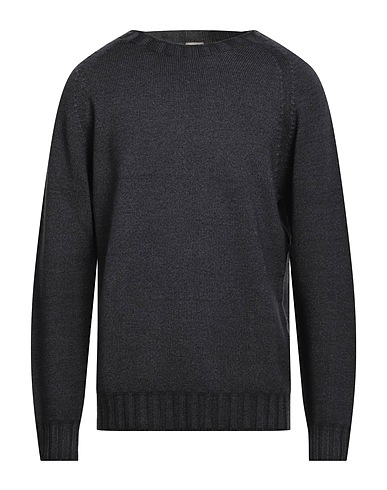 H953 Pullover Antracite 100% Lana Merino