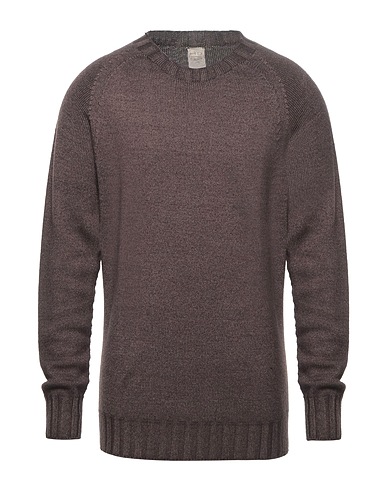 H953 Pullover Cioccolato 100% Lana Merino