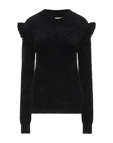MOLLY BRACKEN Jumper Black 69% Polyamide, 20% Viscose, 11% Polyester