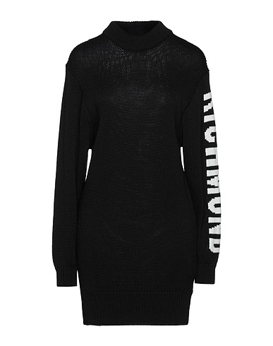 JOHN RICHMOND Jumper Black 50% Merino Wool, 50% Acrylic