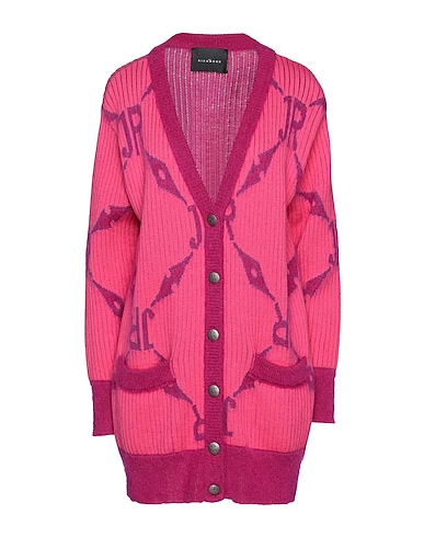 JOHN RICHMOND Cardigan Fuchsia 45% Wool, 35% Mohair wool, 20% Polyamide