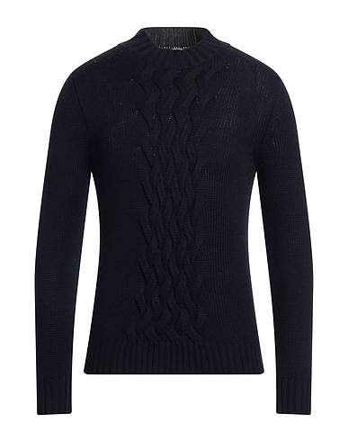 ELEVENTY Turtleneck Midnight blue 100% Virgin Wool