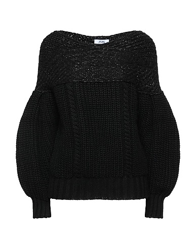 JIJIL Jumper Black 68% Acrylic, 16% Viscose, 9% Wool, 5% Alpaca wool, 2% Other Fibres