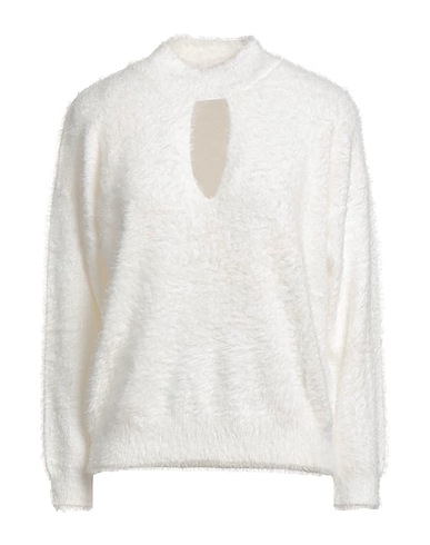 TWINSET Pullover Weiß 99% Polyamid, 1% Elastan