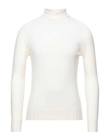 H953 タートルネック アイボリー ウール 100%