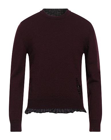 MAISON MARGIELA Jumper Plum 100% Wool