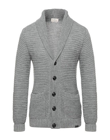 BROOKSFIELD Cardigan Light grey 45% Acrylic, 37% Alpaca wool, 18% Wool