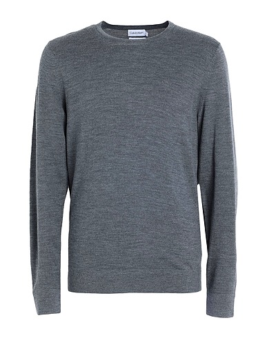 CALVIN KLEIN Pullover Grigio 100% Lana