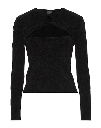 PINKO Jumper Black 64% Viscose, 36% Cotton