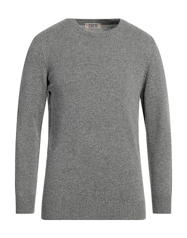 TSD12 Jumper Grey 40% Wool, 30% Viscose, 20% Polyamide, 10% Cashmere