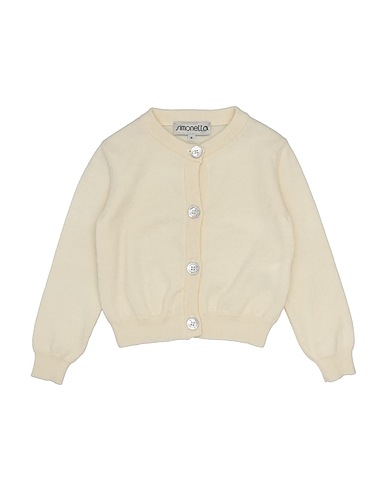 SIMONETTA Cardigan Ivoire 90% Laine, 10% Cachemire