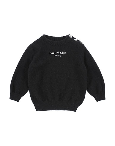 BALMAIN Cashmere blend Black 100% Cashmere
