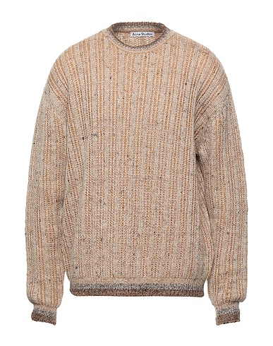 ACNE STUDIOS Pullover Sabbia 87% Lana, 6% Poliestere, 3% Fibra di metallo, 3% Fibre sintetiche, 1% Cotone