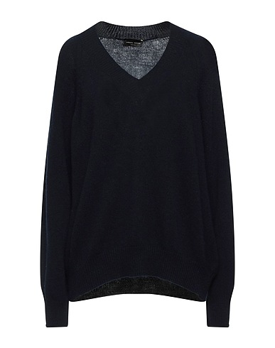 ROBERTO COLLINA Jumper Midnight blue 70% Wool, 30% Cashmere