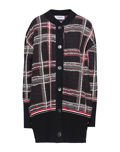 THOM BROWNE Cardigan Red 98% Wool, 2% Other Fibres