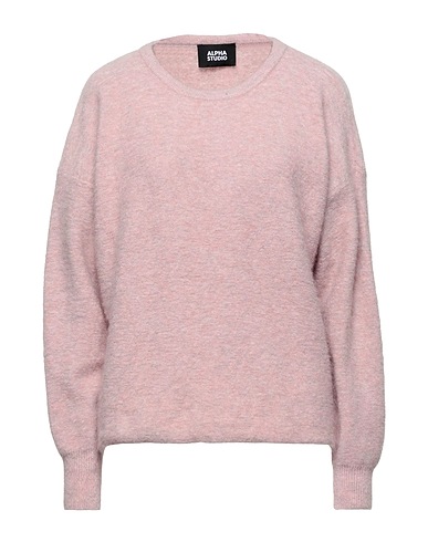 ALPHA STUDIO Jumper Light pink 38% Mohair wool, 38% Wool, 19% Polyamide, 5% Elastane