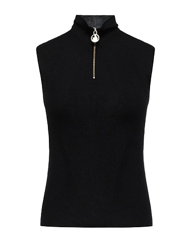 LANVIN Maglia Gilet Nero 35% Cachemire, 35% Lana, 30% Seta