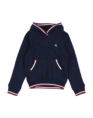 FAY Jumper Midnight blue 47% Virgin Wool, 30% Viscose, 15% Polyamide, 8% Cashmere