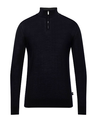 EMPORIO ARMANI Водолазка Иссиня-чёрный 100% Шерсть