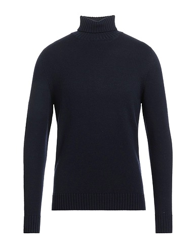 DRUMOHR Col roulé Bleu nuit 100% Laine mérinos