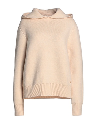 TORY BURCH Jumper Beige 89% Wool, 9% Cashmere, 1% Elastane, 1% Other Fibres