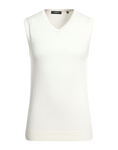 ALPHA STUDIO Jumper Off white 70% Viscose, 30% Polyamide