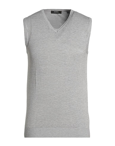 ALPHA STUDIO Jumper Light grey 70% Viscose, 30% Polyamide