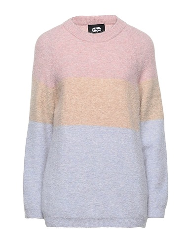 ALPHA STUDIO Jumper Pastel blue 38% Mohair wool, 38% Wool, 19% Polyamide, 5% Elastane
