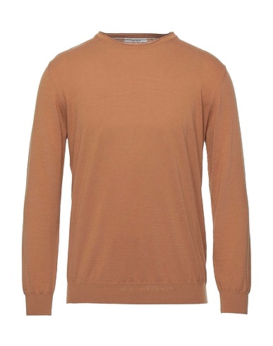 KANGRA Jumper Camel 90% Cotton, 10% Linen