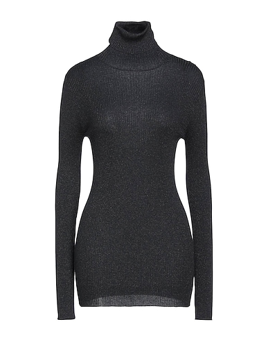 BRUNELLO CUCINELLI Cashmere jumper Black 51% Cashmere, 22% Silk, 20% Polyamide, 7% Metallic Polyester